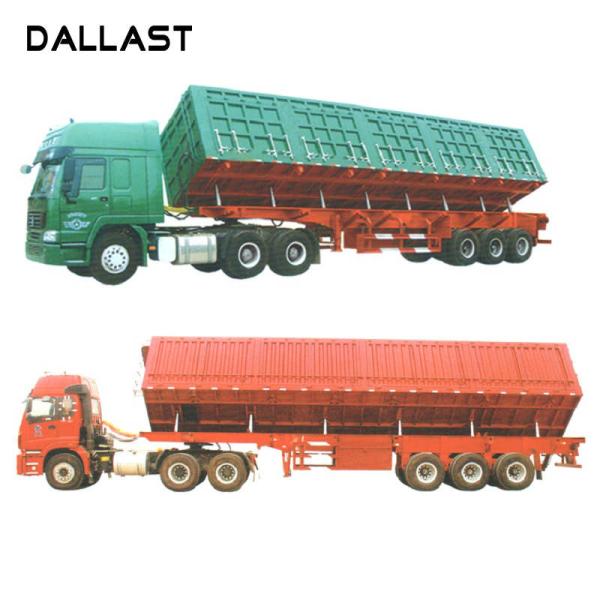 Side Dumper / Tipper Telescopic Hydraulic Cylinder 800-1000 mm Stroke