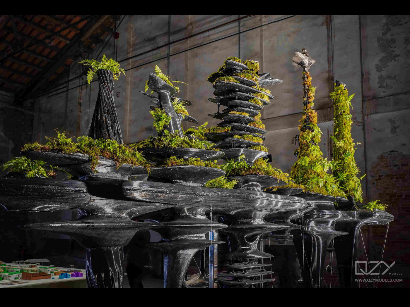 Sky City Architectural Model - 19th Venice Architecture Biennale China Pavilion