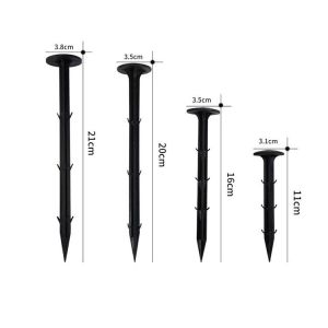 16cm Suppressant Garden Weed Membrane Pegs Screwfix