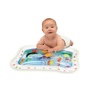 Cute Sea Fish Home Inflatable Baby Water Mat with 1 Year Warranty