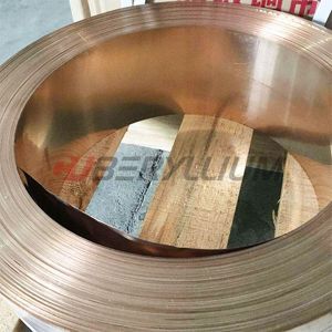 China CDA174 UNSC17410 Beryllium Copper Material Alloy Strip on sale