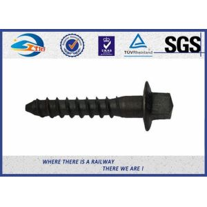 Railway Sleeper Fixing Black Oxide Screws UIC864-1 NF F500-50 Standard