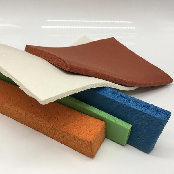 Extruded White Silicone Rubber Sponge Strip for Closed Cell Circular Foam Backer Rod Seal