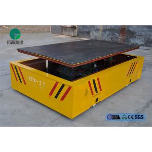 steel box beam structure hydraulic lifting table rail transport trolley