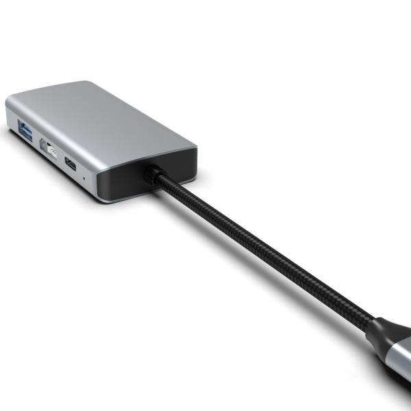 Quality Mini 4 In 1 Usb C Adapter Type C Hub With USB 3.0 HDMI VGA USB-C PD Charging wholesale