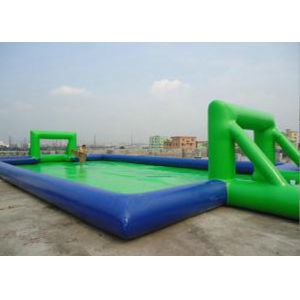 Customized Chilren Inflatable Sports Games , Inflatable Soccer Field For Kids