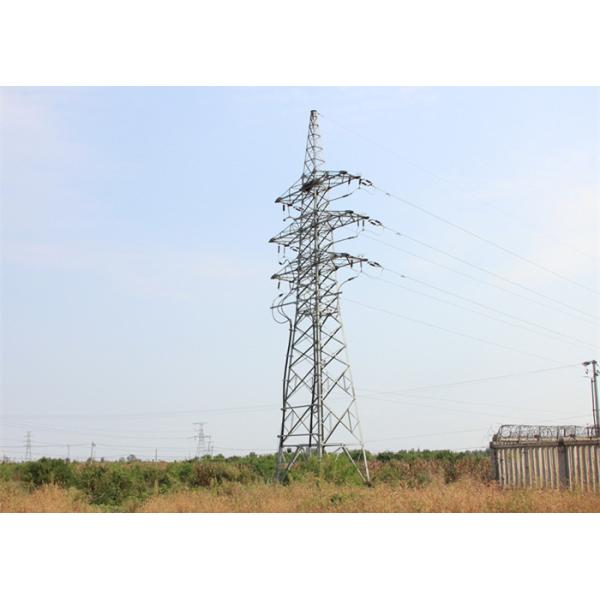 Quality Structural GR50 500KV S355JR Lattice Transmission Tower wholesale