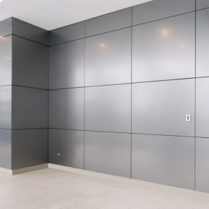 Seamless Solid Perforated Facade Panel Weather Resistant 3mm Thickness