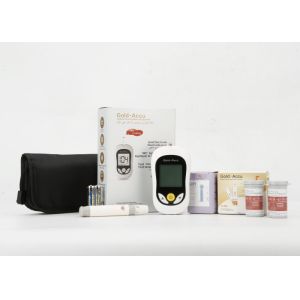 Individual Test Strips Home Glucose Testing Kit 20-600mg/dL Test Range 20-70%