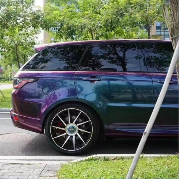 Quality Anti UV Chameleon PET Vinyl Film Wrap Moistureproof Multipurpose wholesale