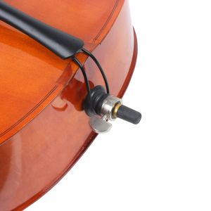 Antique Color Plywood Cello (N-C09)Advanced Handmade Natural Flame Maple Cello