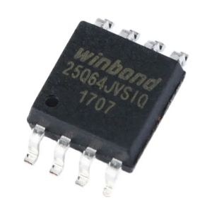 W25Q64JVSSIQ Spi Nor Flash Memory 64MBit 4Kb Uniform Sector IC Chips