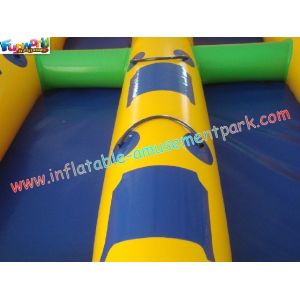 Customized 0.9MM PVC Tarpaulin Inflatable Boat Toys Towable Flyfish For 6 Person