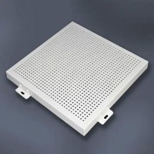Exterior Wall Cladding Aluminum Sheets With Perforated Patterns For Building