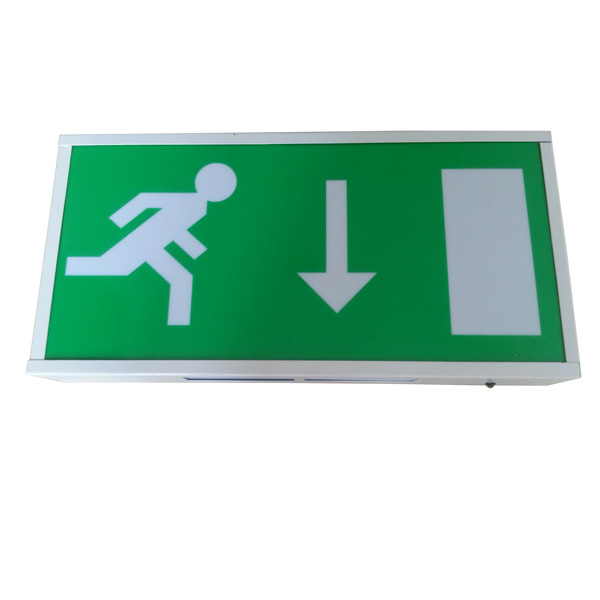 Modern Design LED Exit Signs with Rechargeable Ni-cad Battery for Emergency