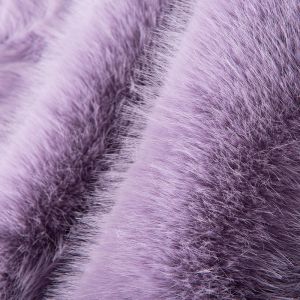 100% Polyester Plush Fabric Long Hair Faux Fur Fabrics for Garments Processing