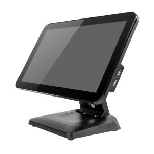 HDD-280FN Foldable 15.6'' Main Display All In One Cash Register with 4GB/8GB DDR3 RAM