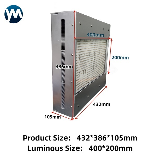 air cooled uv led light curing system 2400W Printer Inkjet Printers Uv Curing