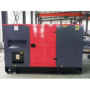 24V DC Electric Start System 250KW Natural Gas Generator Silent Type for 24/7