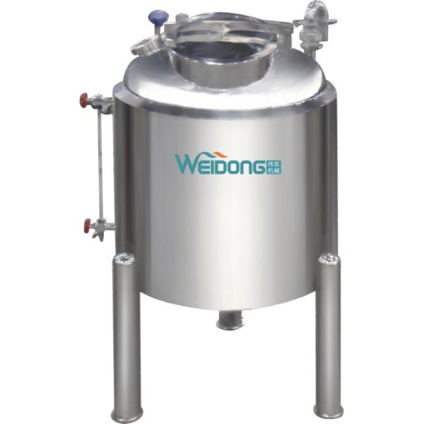 2MM Pot Thickness Auxiliary Equipment 1000L Open Tank Easy Operation