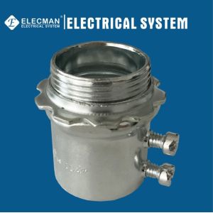 1/2" - 4" Galvanized Steel EMT Pipe Set Screw Connectors Non Insulated Type