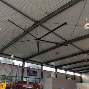 High Efficiency Big Industrial HVLS Fans Big 7.1m 1.5kw Warehouse Ceiling Fans