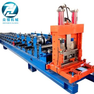 Heavy Duty Metal C Profile Cold Roll Forming Machine With Double 15kw Motor