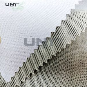 Eco Friendly 230gsm Fusible Interlining Cap Cotton Nylon Woven Interlining