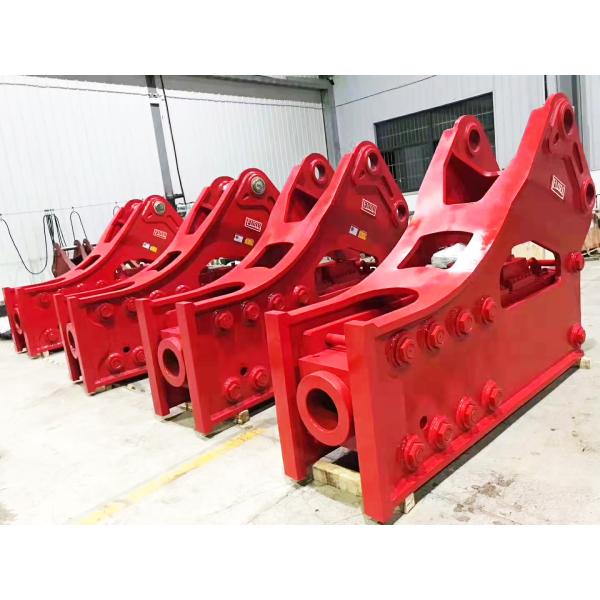 42CRMO 40CRMO Hydraulic Breaker Hammers Yellow Rock Drill Breaker Excavator