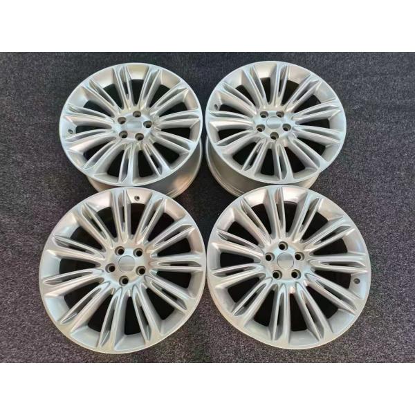 ET49 Silver 22 Inch Light Alloy Cast Wheel Rims Multi Spoke