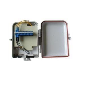 Cheap 12 Port Network FTTH Distribution Box With SC Adapter , Fiber Optic Connection Box for sale