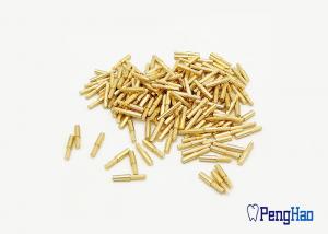 China Brass Material Dental Dowel Pins For Plastic Board Pin Drill Unit on sale