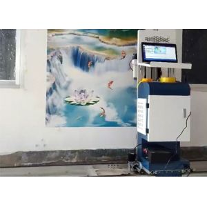 CMYK Shervin Movable Direct Wall Inkjet Printer