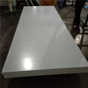1150-50-0.426mm eps sandwich refractory panel with grey white color steel sheet