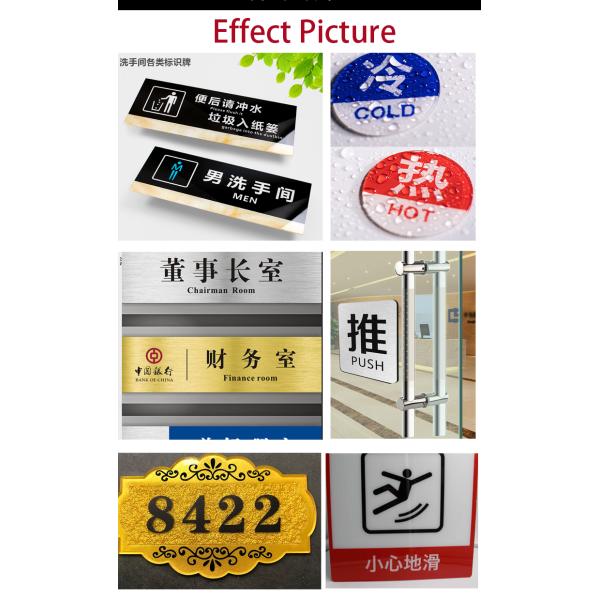 Bright Color Refill UV Printer Ink Durable Directly Printing On Polyacrylic For RICOH G5