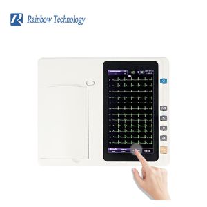 Six Channel Digital ECG Machine with Internal / External Data Storage and