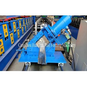 U Channel Keel Roll Forming Machine Chain Transmission System Hydraulic Cutting