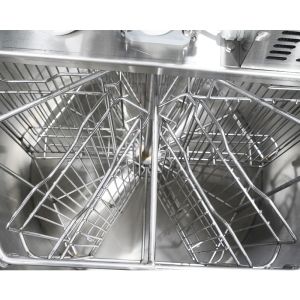 550W Seamless 6 Frame Electric Honey Extractor With 89.4cm Leg Height