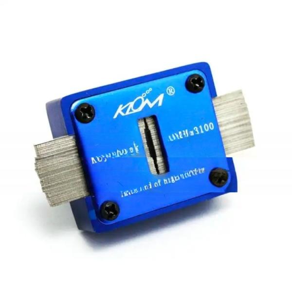 Plastics and Metal KLOM-3100 Locksmith Tools Blank Key Slot Checker Key Copy