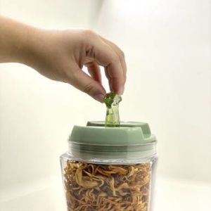 Cheap Recyclable Plastic Container With Lockable Lid BPA Free FDA Approved for sale