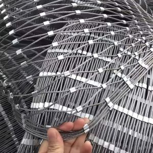 Wire Rope Steel Animal Enclosure Mesh
