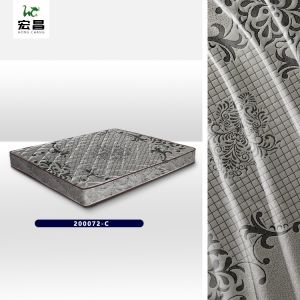 RoHS Thickened Grey Mattress Ticking Fabric 230cm Max width