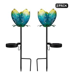 China 1.2V 70mA IP65 LED Solar Garden Stake Lights on sale