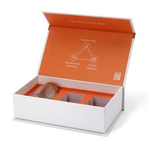 Cheap Customize Magnetic Gift Box Packaging For Supplement Bottle for sale