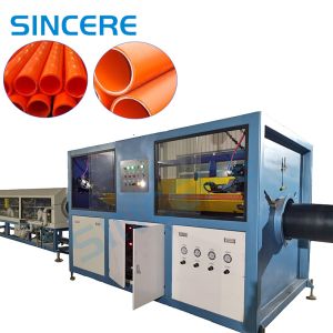 HDPE PE PP MPP Electricity Conduit Plastic Pipe Extrusion Line Tube Making