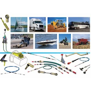 China Customize Different Control Cables Mechanical Control Cable Push Pull Control Cable Various Material Simple Install Easy on sale