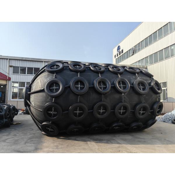 BV Certificate Yokohama Type STS STD Pneumatic Rubber Fender With Tires Net