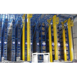 Cheap Max 3500kg Pallet Automatic Racking System AS-RS Stacker With Double Column for sale