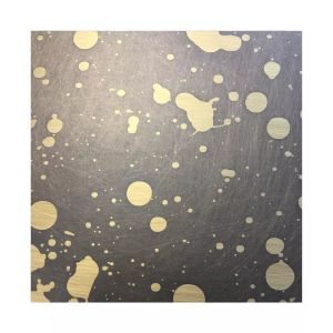 PVD Rustproof Patina Steel Panels , Inoxidable Patinated Brass Sheet