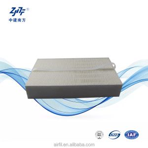 Mini Pleated HEPA H14 Filter Material Customized For Fume Extraction System